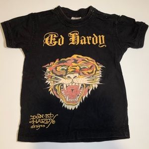Ed Hardy Toddler Tiger Tee 12-18 months